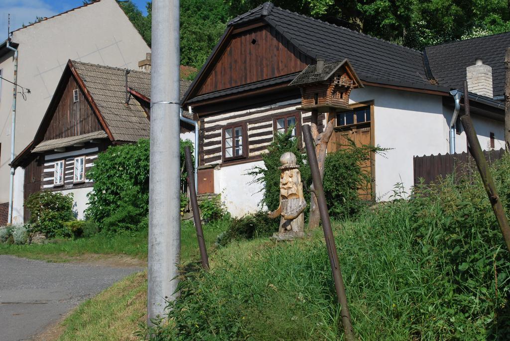 Rodinné ubytování na Habeši Crhov Exterior foto