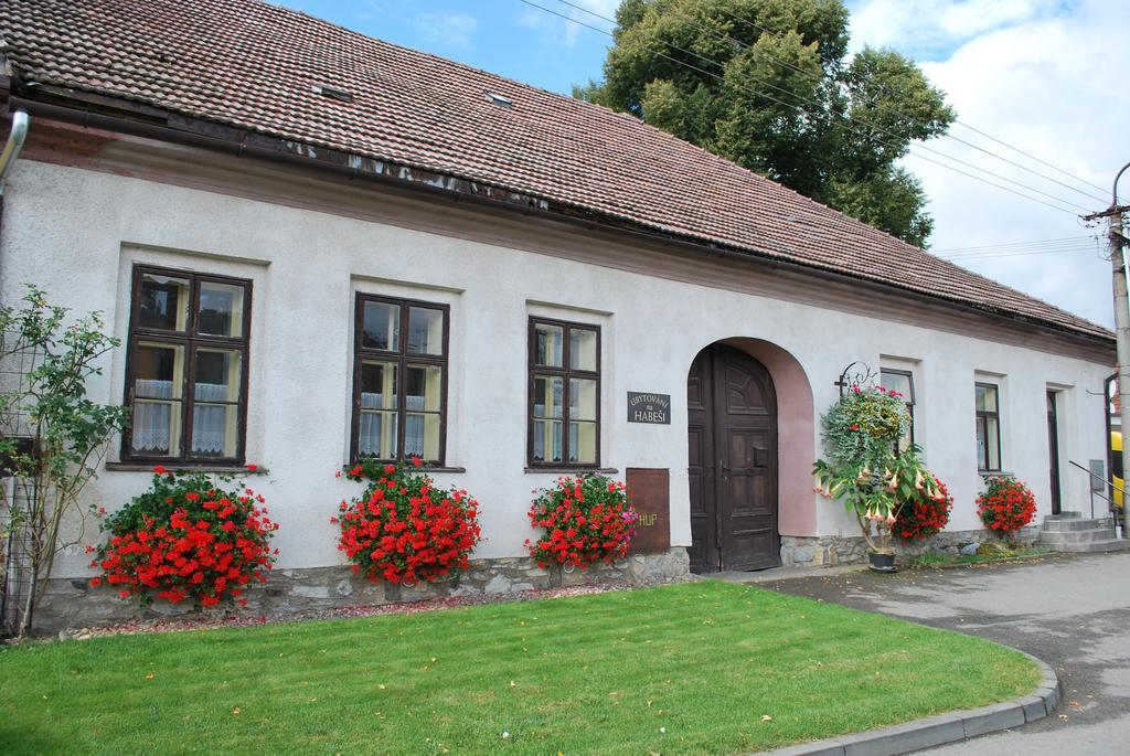 Rodinné ubytování na Habeši Crhov Exterior foto